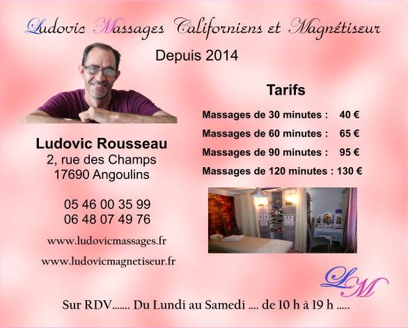 2025 tarifs massages