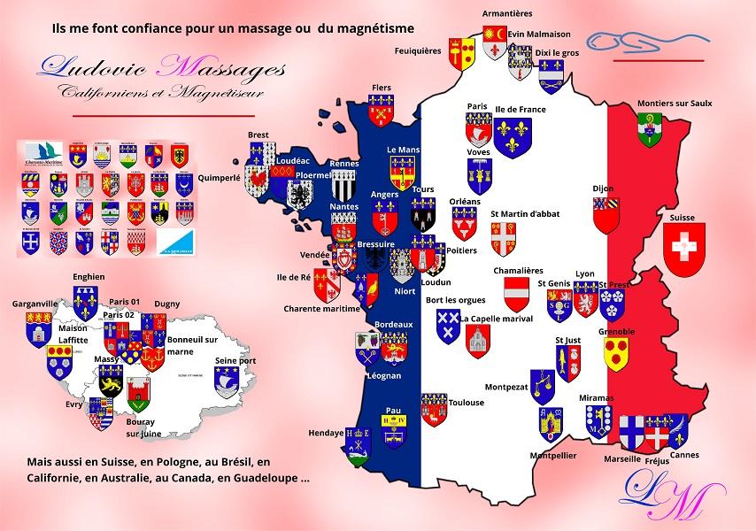 Blasons ville et 17 et pays