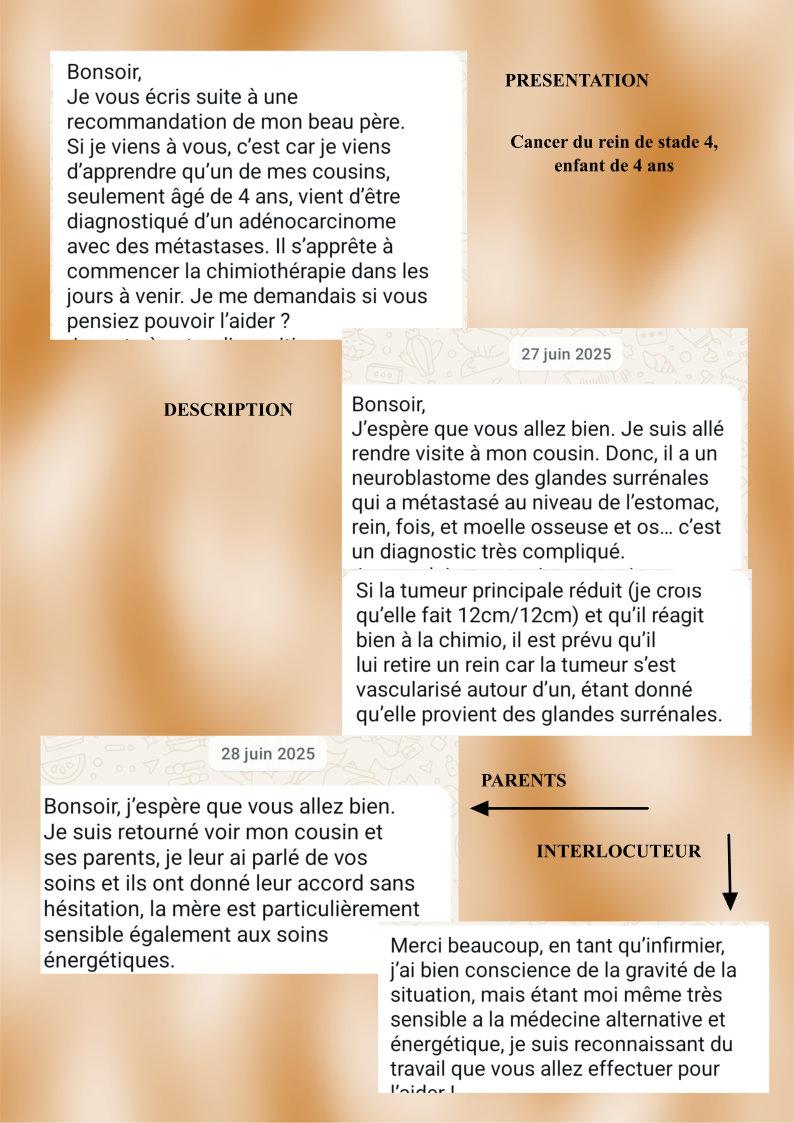 Cancer du rein enfant 1