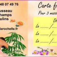 Date 3 massages de 60 min