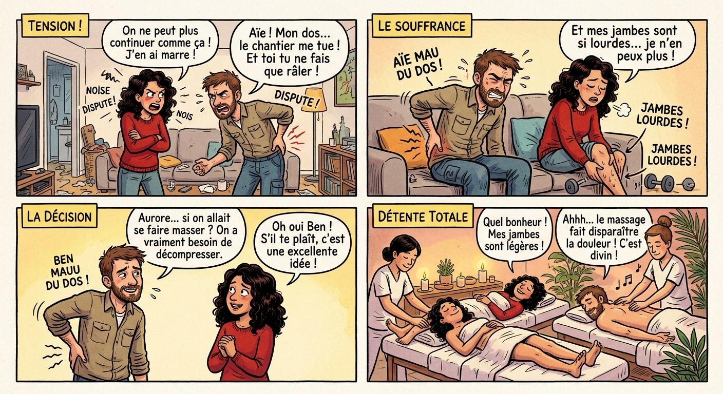 Du massge agreable a efficace