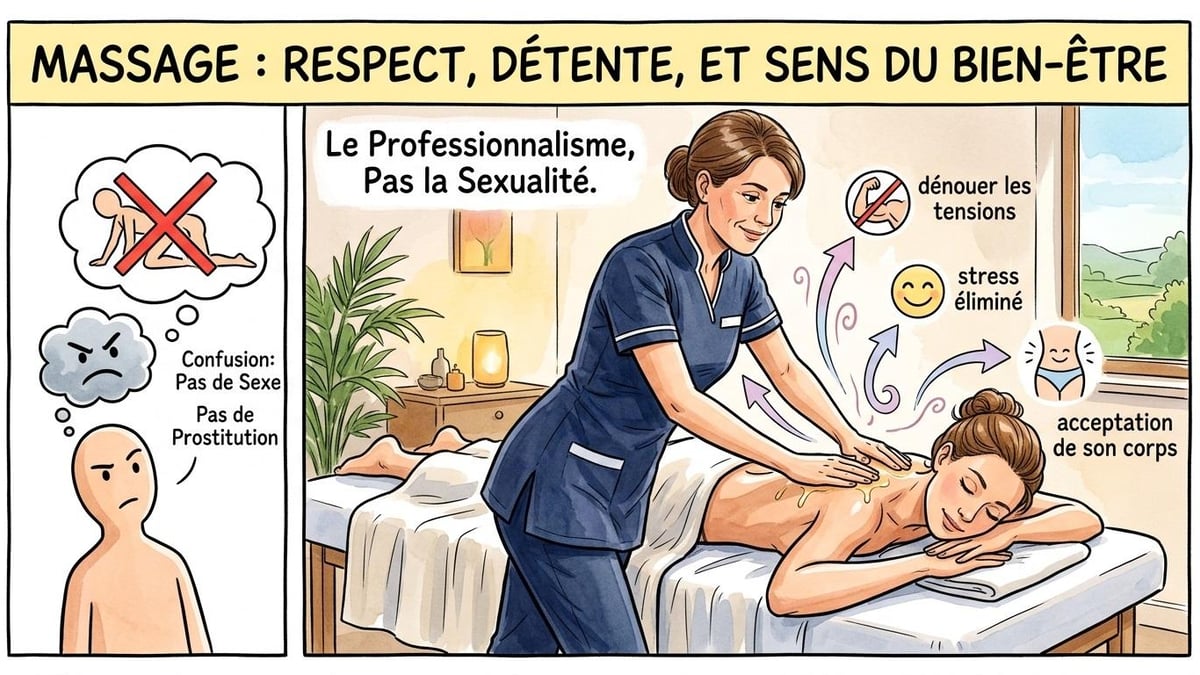 Le massage et la nudite