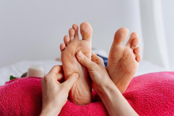 Massage des pieds